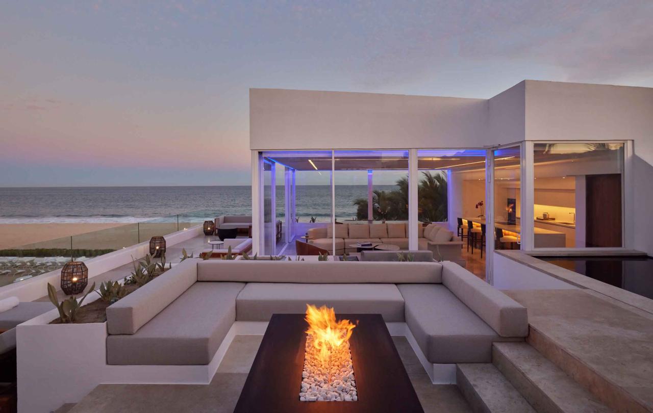 los cabos ocean front villa balcony