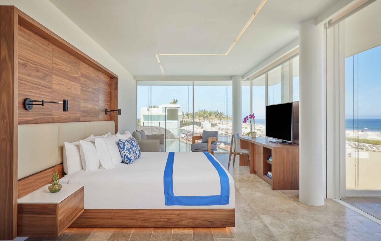 los cabos ocean front villa king bedroom