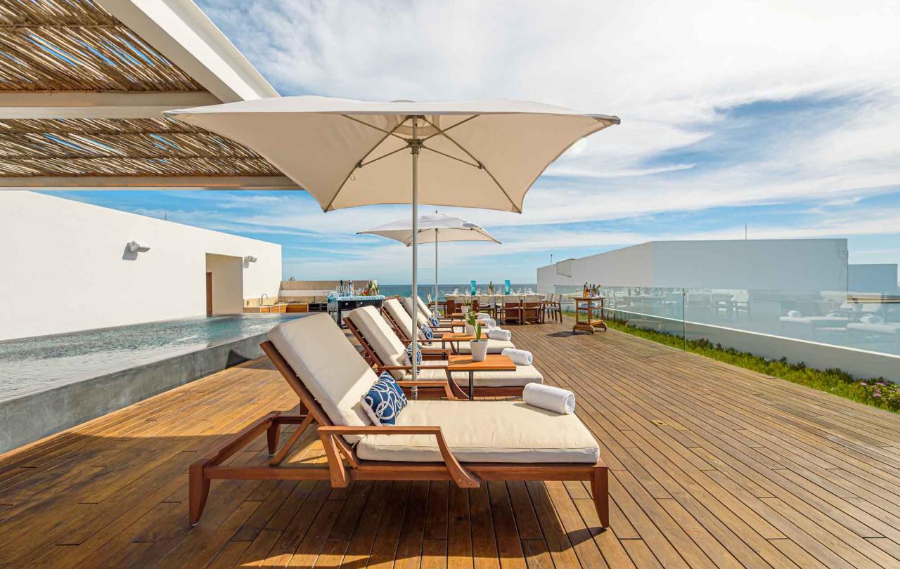 los cabos ocean view penthouse outdoor lounging area