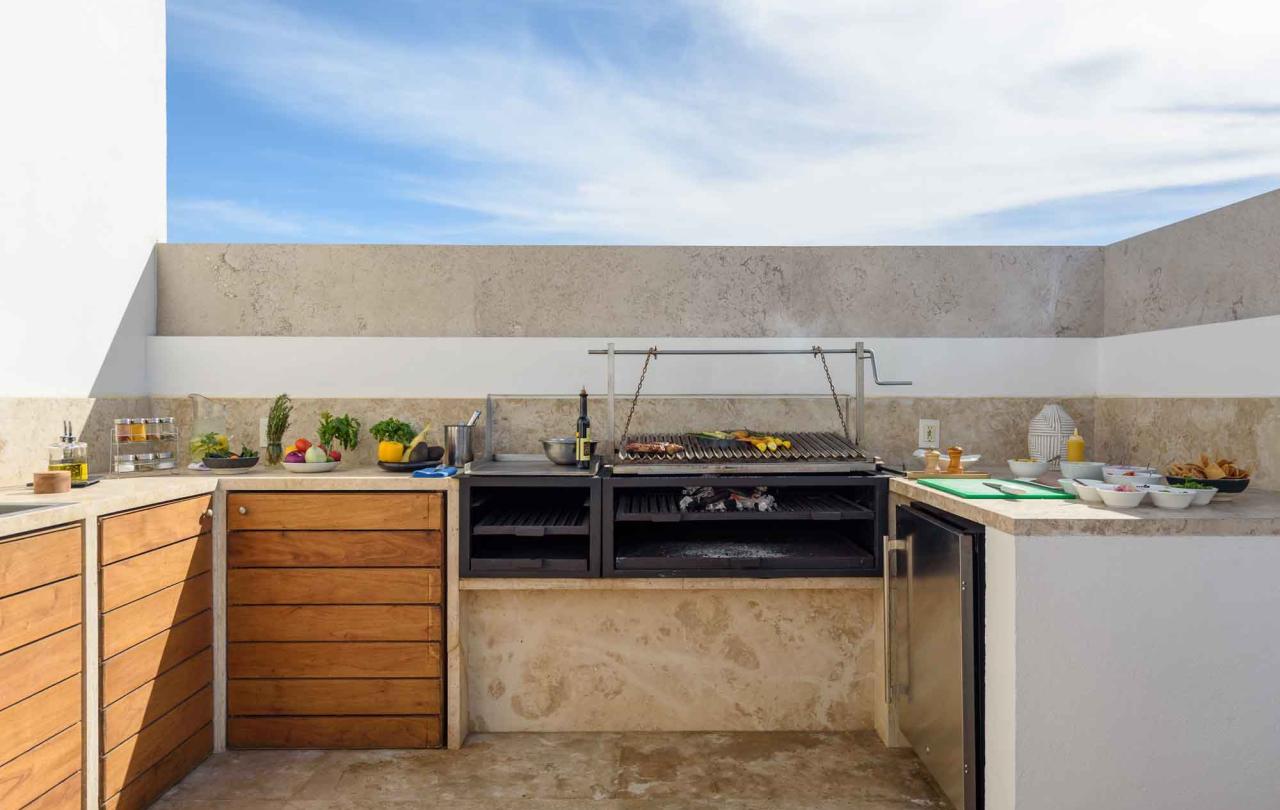 los cabos ocean view penthouse outdoor grill