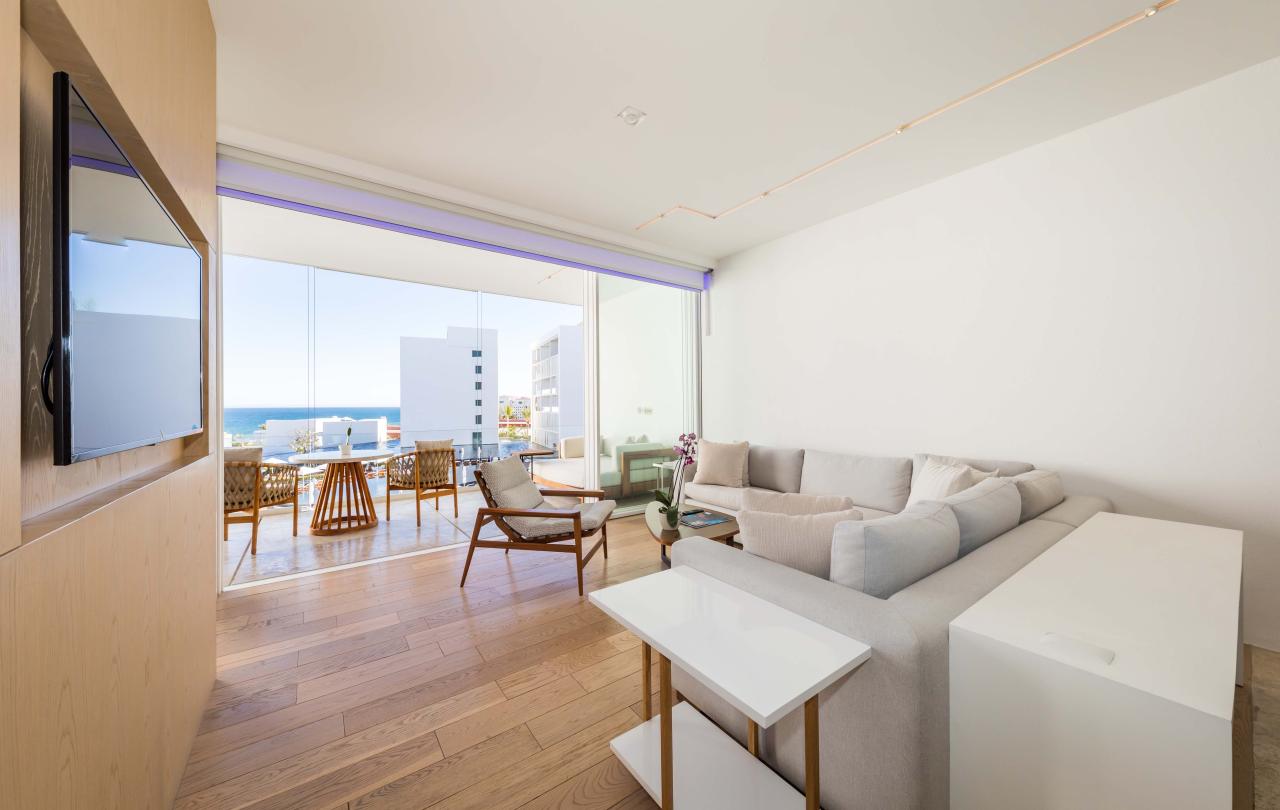 interior view of dining area in One Bedroom Suite 