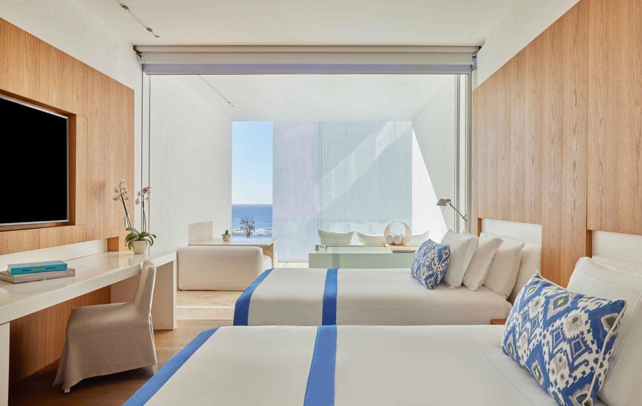 los cabos partial ocean view double beds