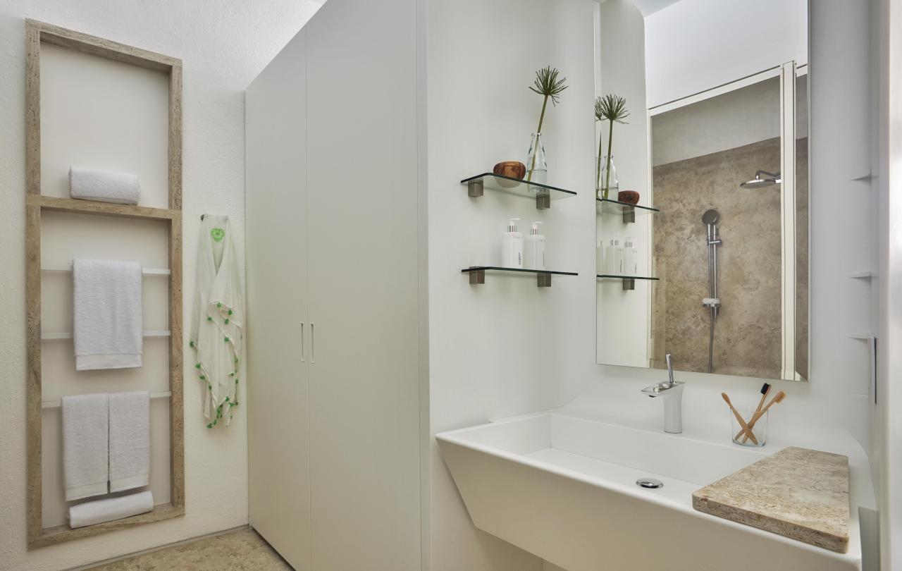 los cabos partial ocean view bathroom