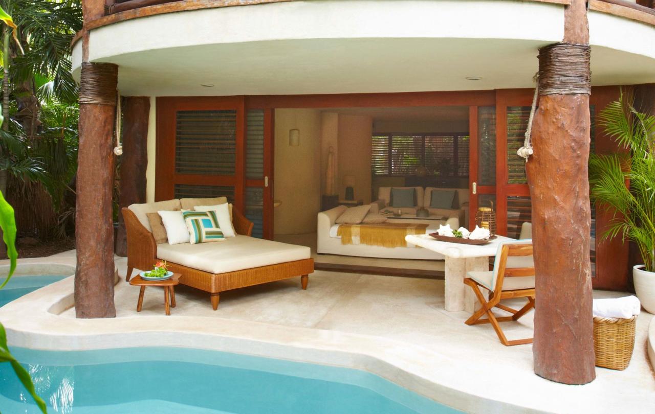 riviera maya Ocean View Two Level Villas with Large Private Pool