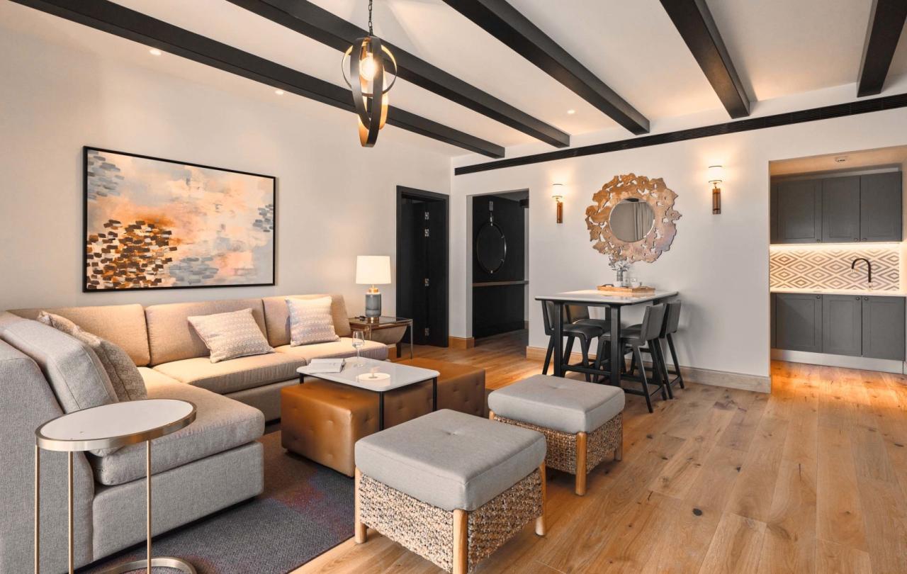 A spacious living area in two bedroom residence at Viceroy Ombria Algarve
