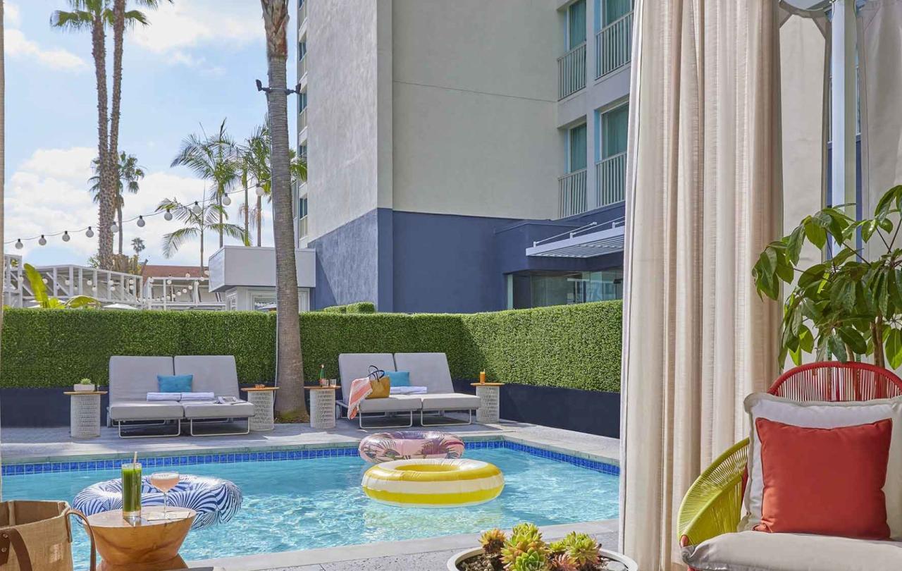 A pool view form a room at Viceroy Santa Monica