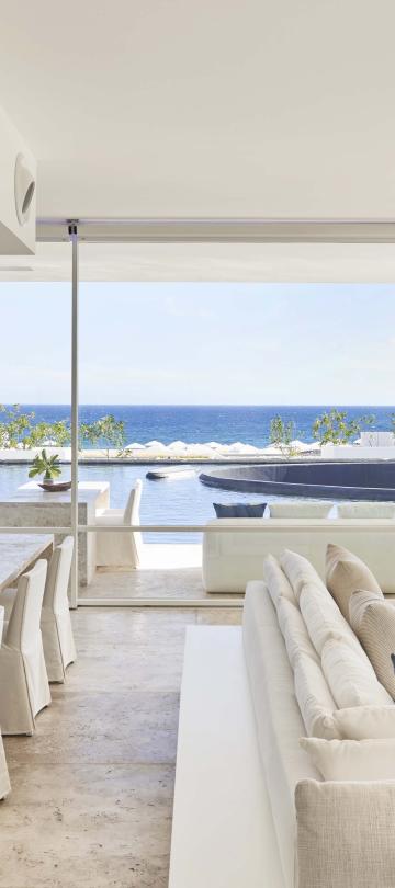 los cabos indoor living room area