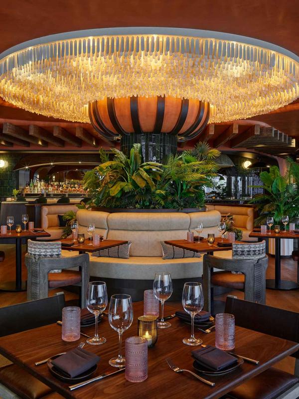 The dining room at Toro by Chef Richard Sandoval at Viceroy Snowmass